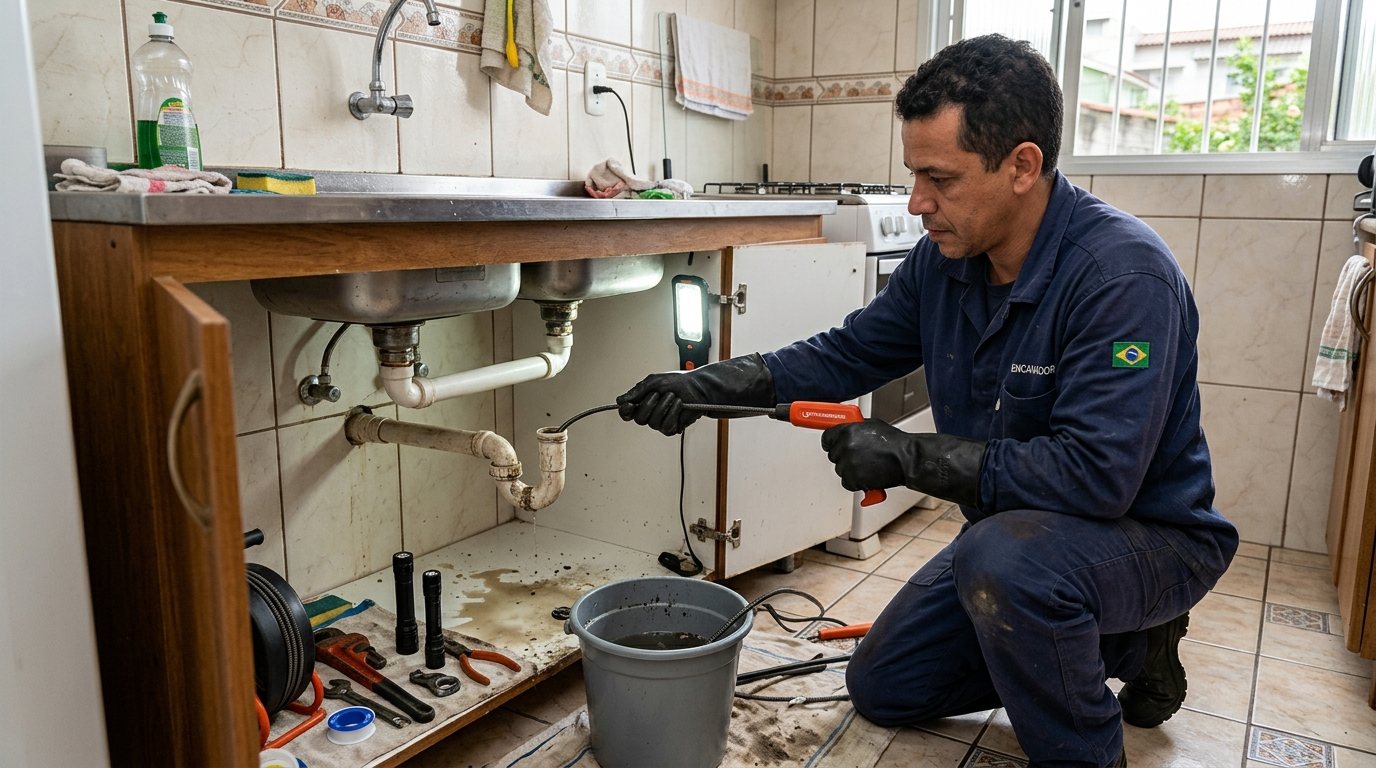 Troca de Canos e Conexões em Serra‑ES